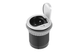 Подовжувач CHARGER MINI 60mm, 1x розетка із заземленням, 1xUSB 2,4A, кабель 1,9m, алюміній AE-BPW1U1UCH-53 фото 1
