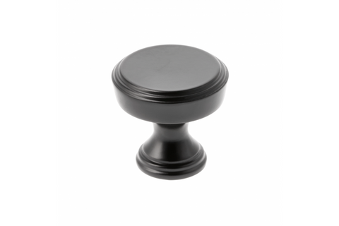 Ручка кнопка GTV SONET d 25 мм Чорний матовий GZ-SONET-1-20M фото