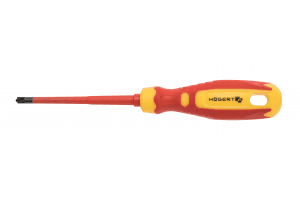 Викрутка діелектрична плоско-хрестова, PZ2 / SL6 100 мм, 1000 V, SLIM, CrMo HT1S977 фото