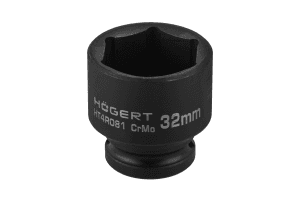 Головка торцева ударна шестигранна 1/2", 32 мм, CrMo HT4R081 фото