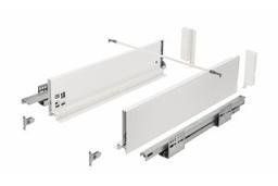 AXIS PRO Push to Open комплект шухляди L-550 мм середній H120 Білий PB-AXISPRO-P2O-KPL550B1 фото