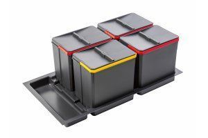 Комплект піддонів AxiSpace Graphene 900 мм, 4X15л (ціна за 5 шт) PB-AS-900-T-4X15L фото