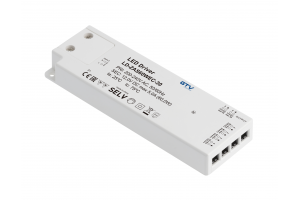 Блок живлення GTV SLIM EASY CLICK 12V 60W, 220-240VAC, IP20, розмір 190x62x21 мм LD-ZAS60WEC-30 фото