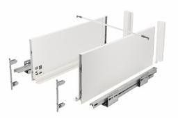 AXIS PRO Push to Open комплект шухляди L-450 мм високий H168 Білий PB-AXISPRO-P2O-KPL450C1 фото