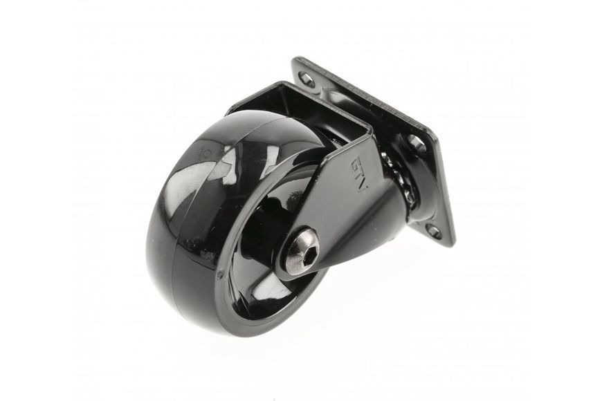Меблевий ролик GTV CALIBRO, 50 мм, 40 кг, чорне/хром KM-CALIBRO-50MM-BH-20 фото