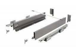 AXIS PRO Push to Open комплект шухляди L-450 мм під духовку H69 Антрацит PB-AXISPRO-P2O-K69-450-60 фото