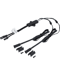 Безконтактні універсальні вимикачі W14 з двома датчиками, 12V, max.60W, чорний TR20.0063.05.061 фото