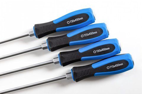 Набір довгих викруток Torx HT1S079 фото