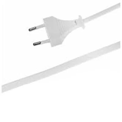 Кабель 2 x 0.75mm&sup2; 2 м, з вилкою EU, білий TR20.0041.05.013 фото