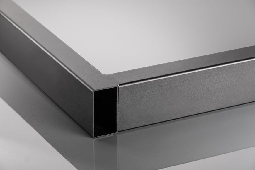 Каркас для столу GTV INDUSTRIA 710 mm x 820 мм, трапеція, профіль 80 x 40 мм чорний NM-INDUSTRIA-T40-20M фото