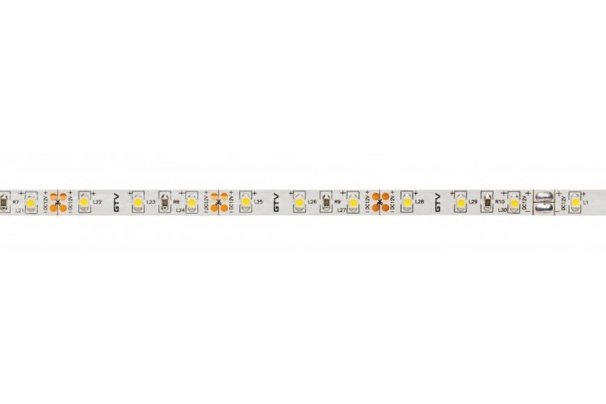 Світлодіодна стрічка Flash 2835, 300 діодів, теплий білий, 3,8 W/м, IP20, 8 мм, 360 lm, бухта 5 м, 12V LD-2835MW-300-20-CB фото