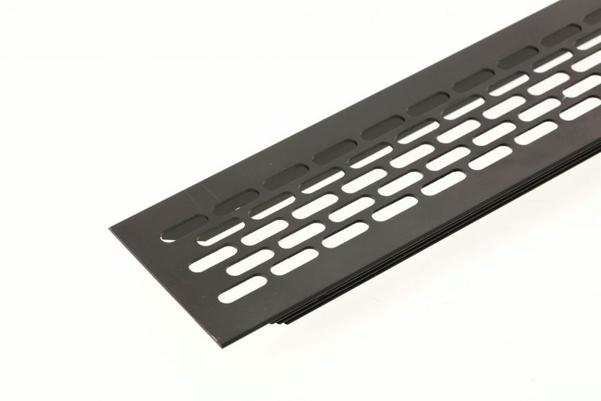 Решітка вентиляційна GTV 484х60 Чорний KK-W60800-M2 фото
