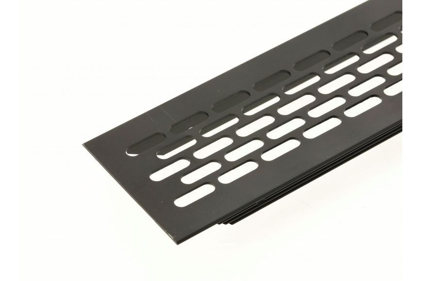 Решітка вентиляційна GTV 245x60 Чорний KK-W60245-M2 фото